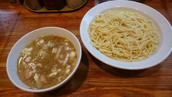 「半肉入りつけそば」@麺 髙はしの写真