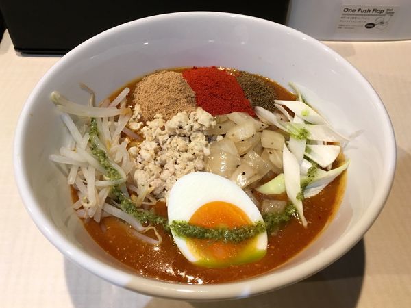 「マーボーラーメン(レベル2)+締めの2点セット他」@マーボーラーメン44の写真