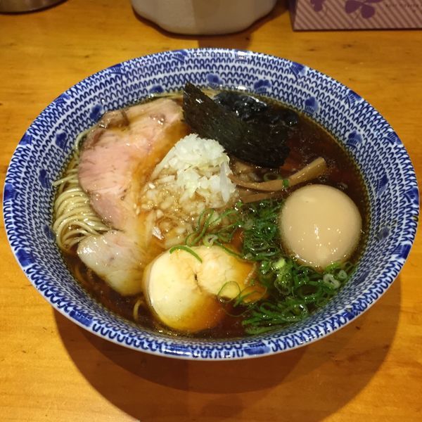 「名古屋コーチン(醤油)＋味玉トッピング」@喜元門 つくばサイエンス通り店の写真