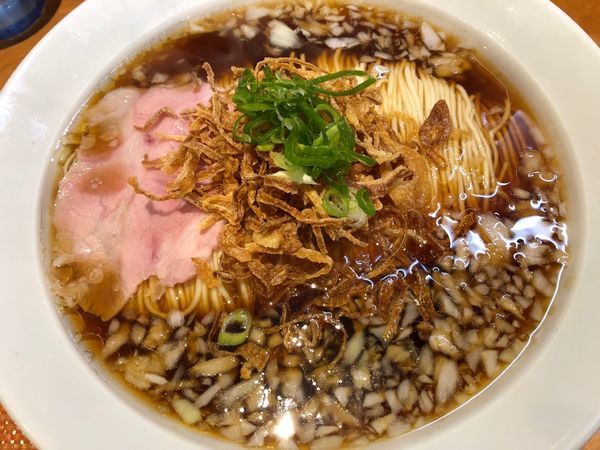 「玉ねぎ中華そば特大 780円」@柴崎亭の写真