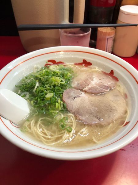 「博多ラーメン 700円」@博多長浜屋台やまちゃん 銀座店の写真