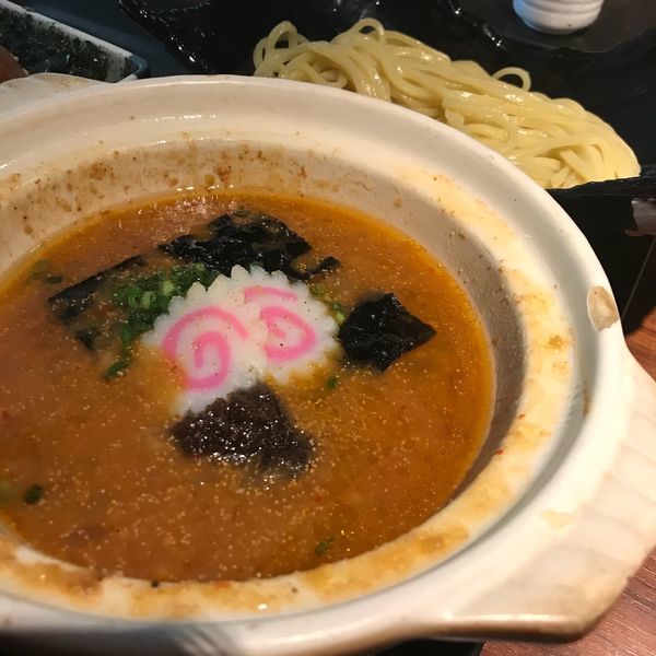 「めんたい煮込つけ麺」@元祖博多めんたい重の写真