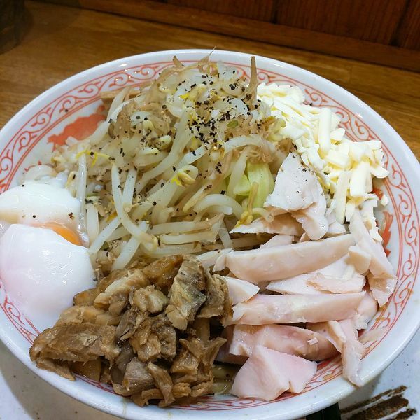 「まぜそば」@麺屋桜木の写真