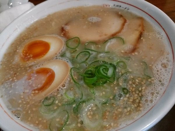 「味玉ラーメン730円」@九州ラーメン 片岡製作所の写真