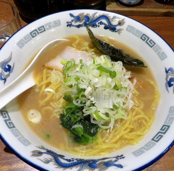 「旭川醤油＋ネギ（830円）」@旭川らーめん 男旭山の写真