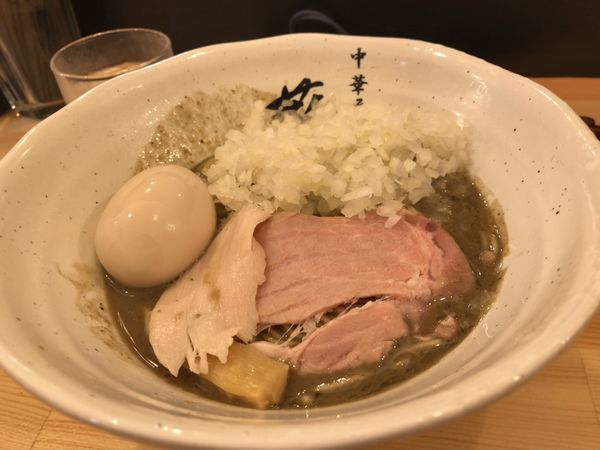 「濃厚煮干しらーめんハードver」@濃厚煮干らーめん 川むらの写真