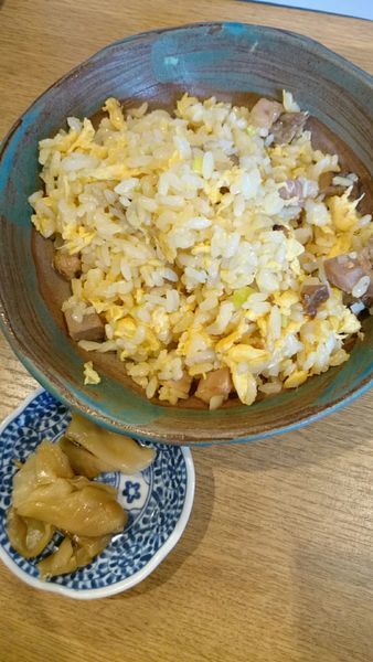 「半ちゃーはん    420円」@麺屋 椿丸の写真