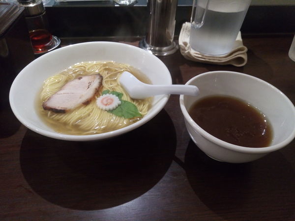 「つけて食べるしなそば」@あんくるていの写真