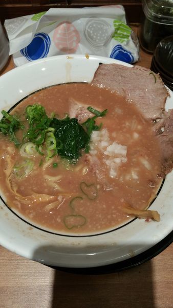 「豚骨中華そば」@豚骨中華そば がんたれの写真