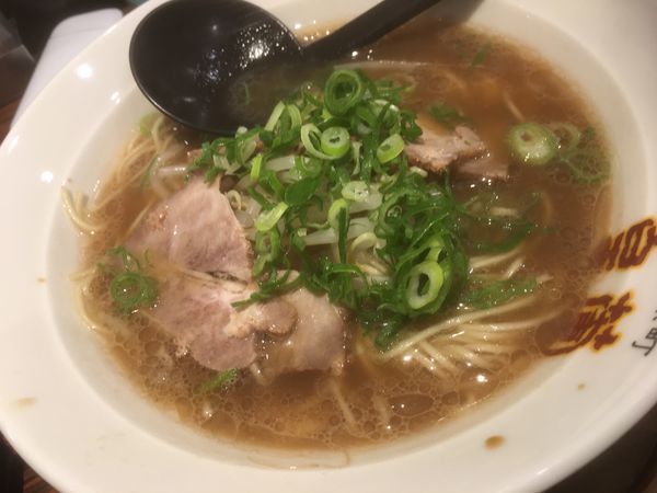 「醤油ラーメン」@皇蘭 アルデ新大阪店の写真