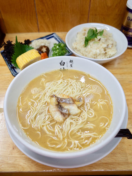 「鯛白湯…940円、鯛炊き込みご飯…プラス200円」@麺屋 白神の写真