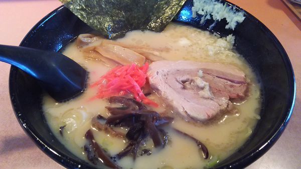 「とんこつラーメン￥750+生ニンニク￥50」@Bambooの写真