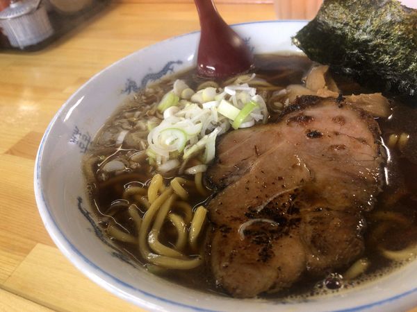 「あっさり（醤油）580円」@らーめん 萬亀の写真