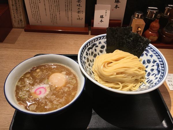 「濃厚煮干し つけそば  ➕  味玉」@中華そば 勝本の写真