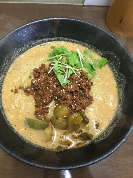 「こだわり担々麺」@麺処 ごまやの写真