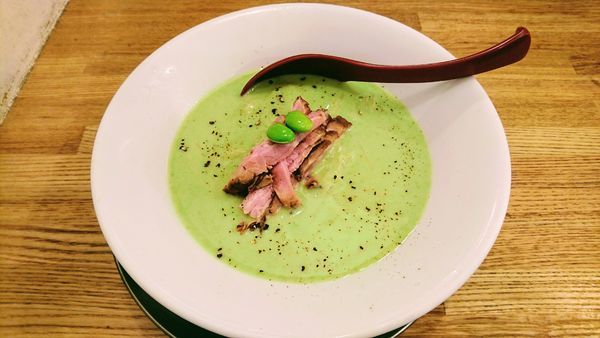「【限定】秘伝豆の冷やし麺」@麺や 七彩 八丁堀店の写真