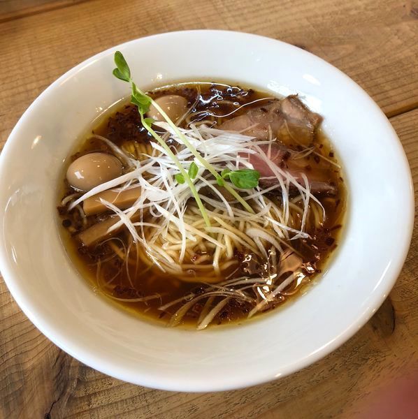 「Kiri_soba(醤油)￥800&うずら味玉2個¥50」@The Noodles & Saloon Kiriyaの写真