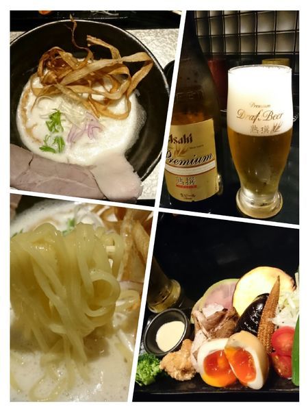 「鶏らーめん￥800」@鶏soba 座銀 肥後橋本店の写真