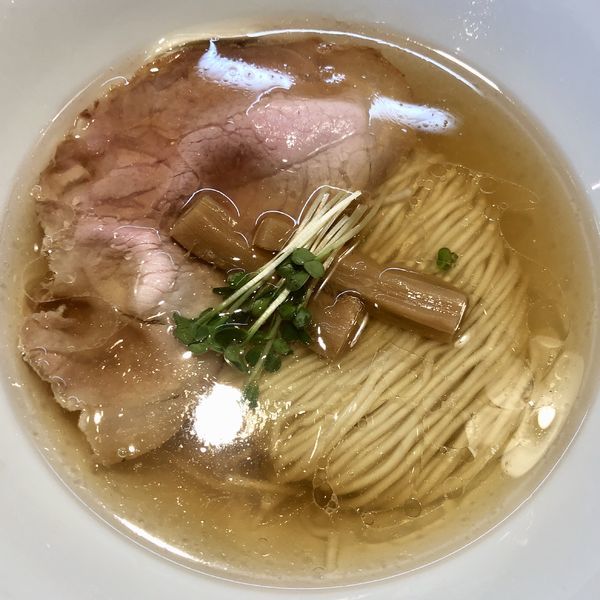 「塩煮干しそば」@麺処 清水の写真