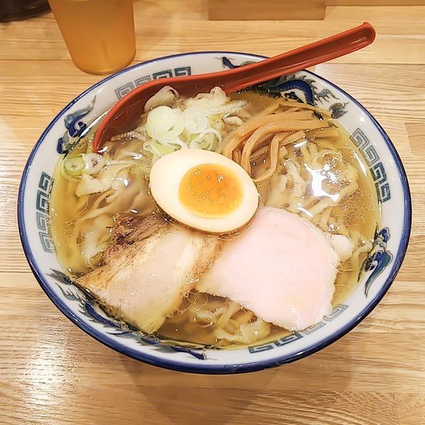 「【限定】煮干と浅蜊と椎茸と鮪の中華そば」@くじら食堂 nonowa東小金井店の写真