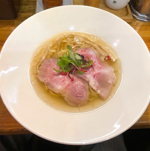 「[限定] ピカントンの清湯 (塩で) ￥1300」@麺庵 小島流の写真