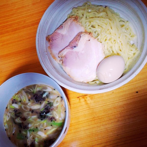 「魚群つけめん ８５０円」@らーめん ポパイの写真