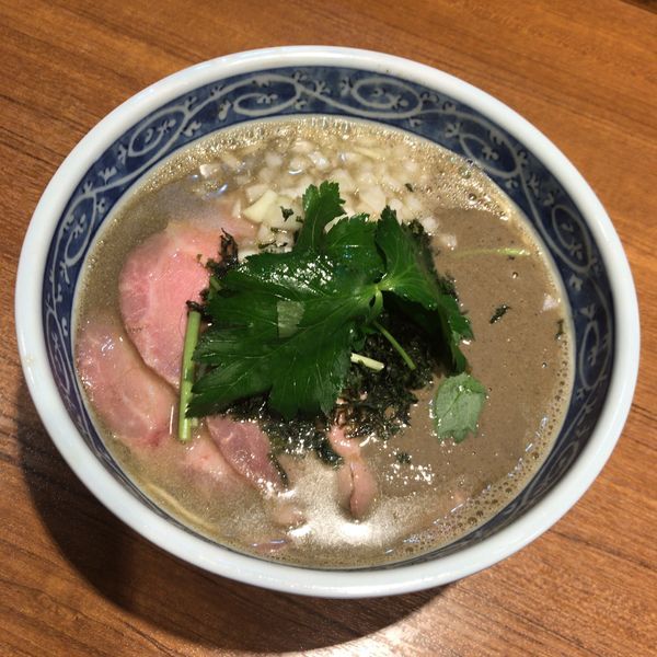 「【限定】俺の煮干そば850円」@寿製麺よしかわ 川越店の写真