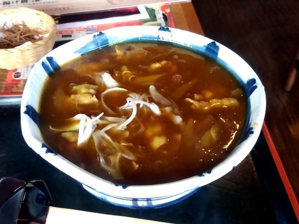 「カレー南蛮そば(並盛)750円」@信州そば処 そじ坊 高崎モントレー店の写真