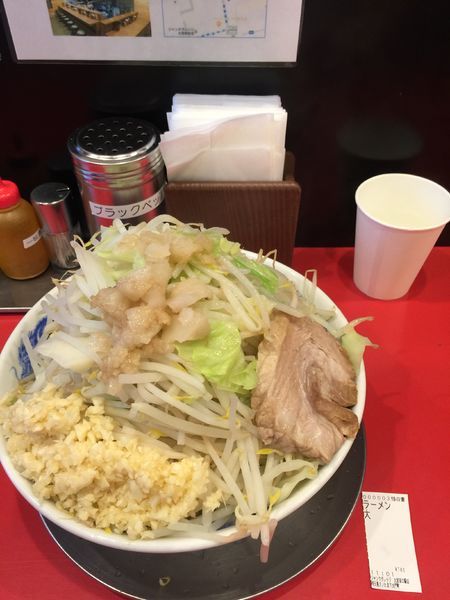「ラーメン大盛り」@ジャンクガレッジ 大宮駅前店の写真