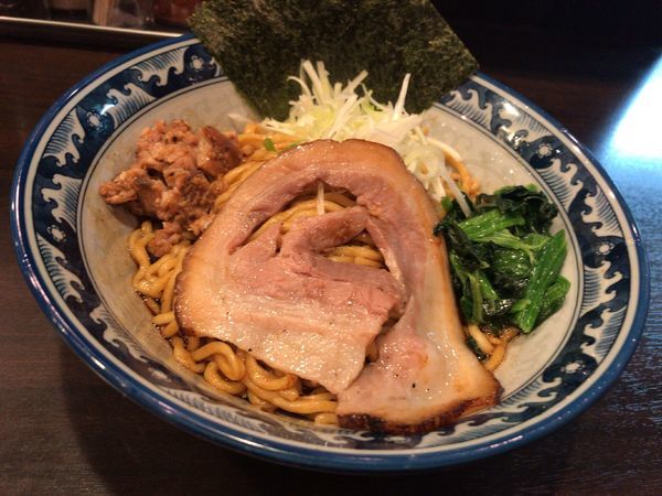 「油そば」@蝙蝠の写真