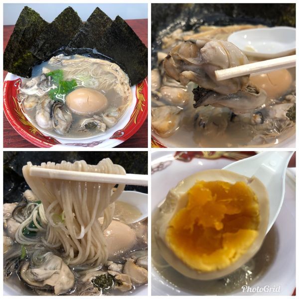 「【寿製麺 中華そば よしかわ】牡蠣そば スペシャル」@大つけ麺博  10周年特別企画 ラーメン日本一決定戦！！の写真