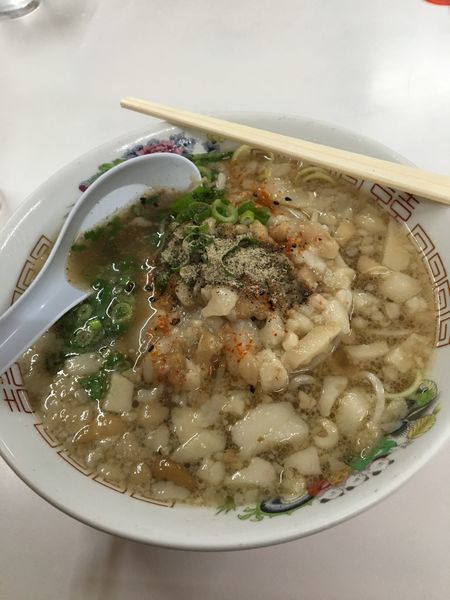 「中華そば脂濃い」@寿栄広食堂の写真