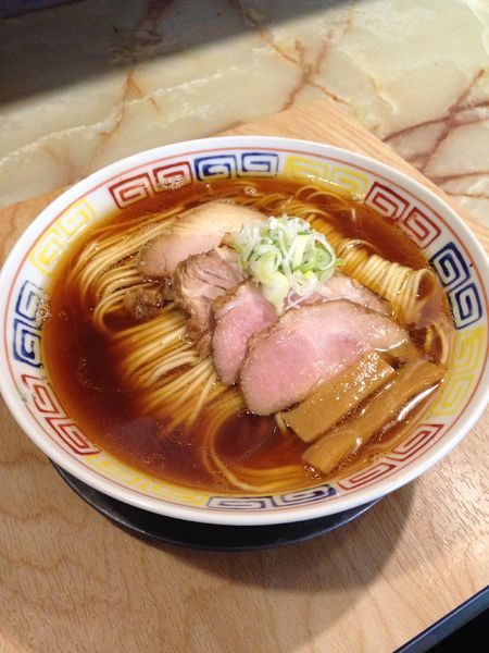 「中華そば【特選黒醤油】800円」@improv.の写真