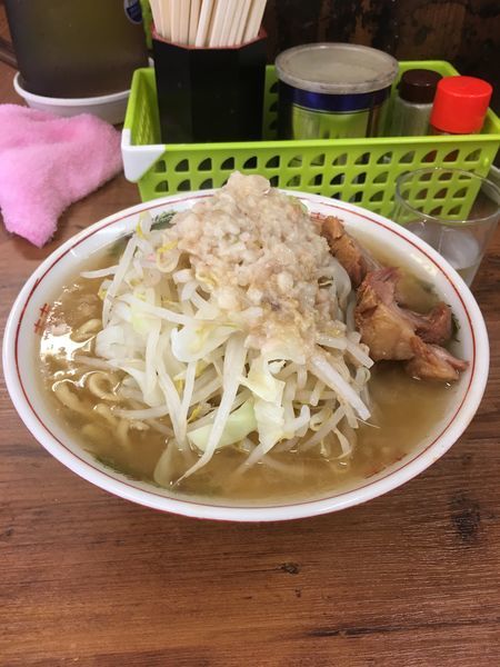 「小 ヤサイアブラ」@ラーメン二郎 品川店の写真