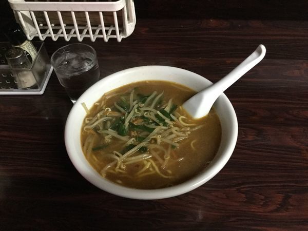 「味噌ラーメン(¥550)」@龍泉食堂の写真