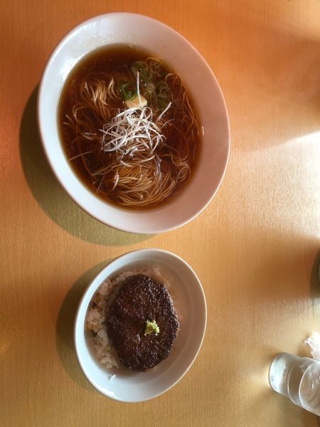 「朝らー定食 歌丸」@らーめん芝浜の写真