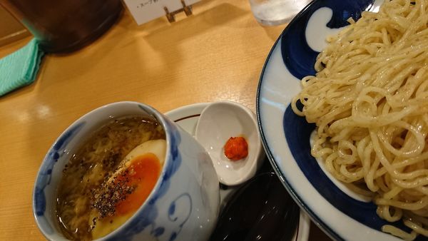 「こだわりつけめん 鴨せいろ風」@中華そば 青葉 大宮東口店の写真