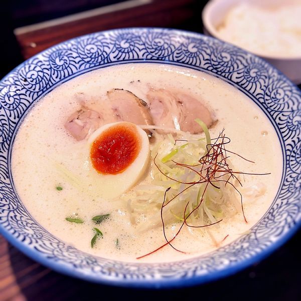 「和風とんこつ(唐揚げセット)」@かしやの写真