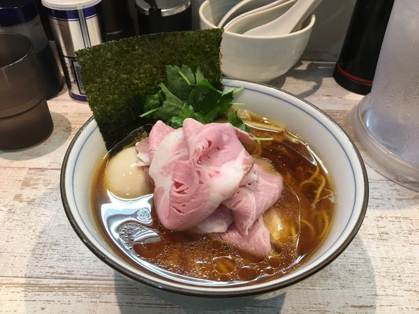 「特製四つ葉そば」@中華そば 四つ葉の写真