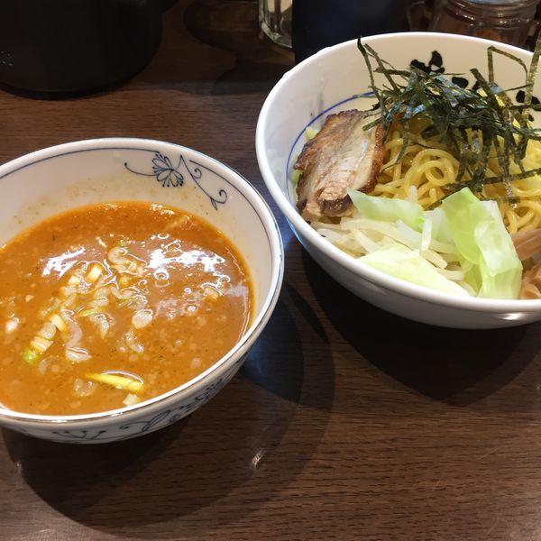 「味噌つけ麺  1.5玉増し 100円」@六三四屋 高津店の写真