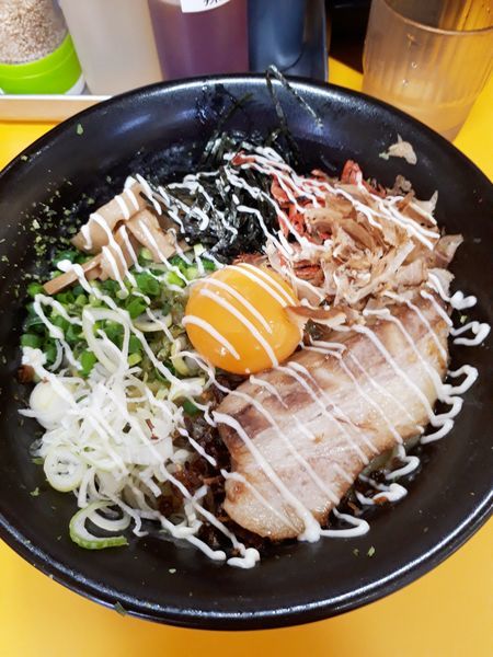 「「限定」関西風油そば890円」@大友食堂の写真