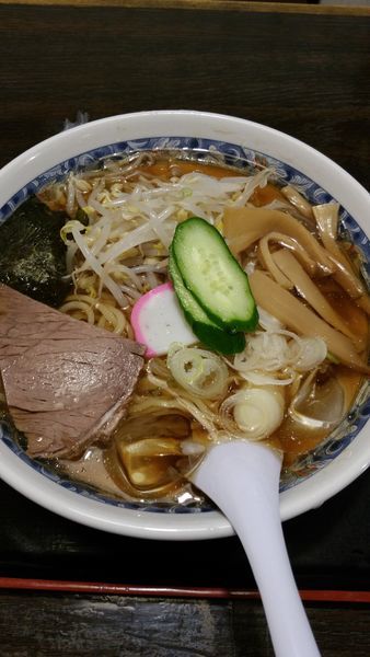 「冷しらーめん」@栄屋本店の写真