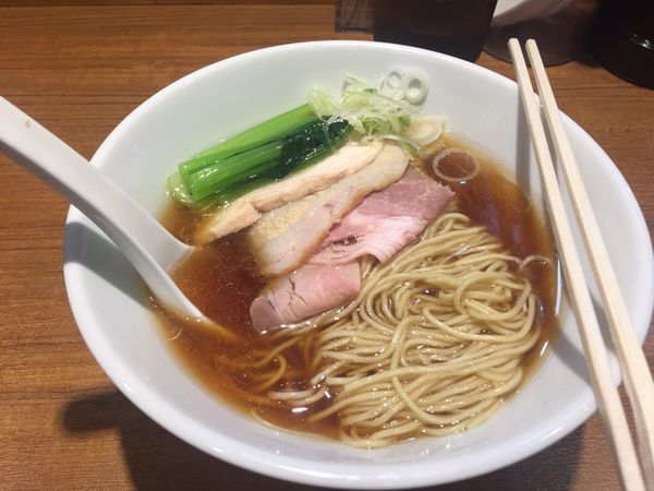 「中華そば750円+大盛100円」@寿製麺よしかわ 川越店の写真