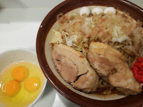 「【限定C】スキヤキ（特盛）」@ハイパーファットンの写真