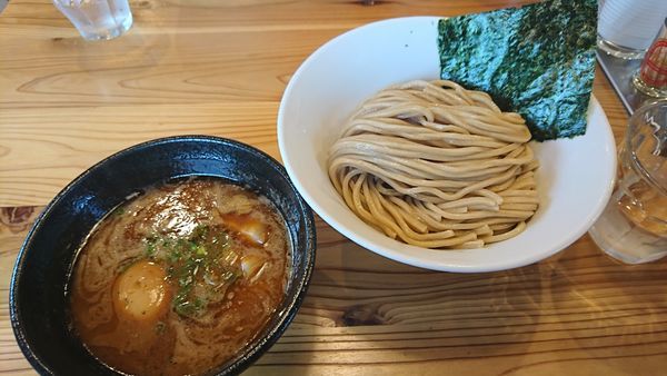 「味玉海老つけ麺(880円)」@らーめん いつ樹 本店の写真