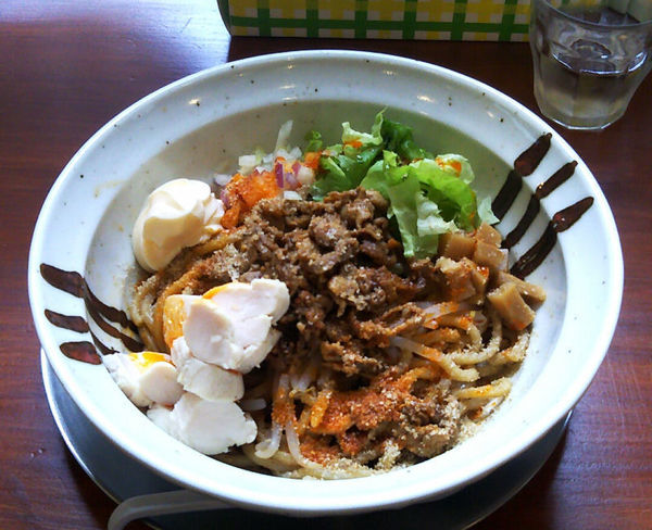 「（限定）広島風汁なし担々麺￥８３０」@中華そば かずしのの写真