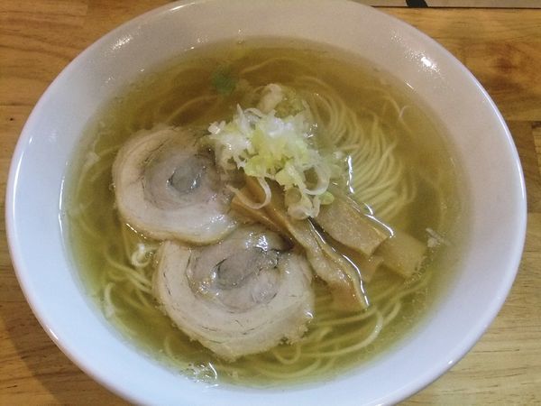 「煮干しラーメン（650円）」@中華そば 来味 板橋店の写真
