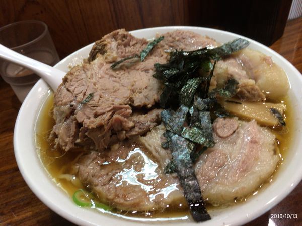 「チャーシューめん」@らあめん大安の写真