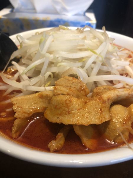 「南極らーめん800円+麺大盛100円」@激辛ラーメン専門店 レッチリ つくば研究学園店の写真