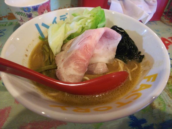 「限定(部活）生雲丹×マルスーウニソンらーめん900円」@ハイデン.コッコFACTORYサマンサ・タマサの写真